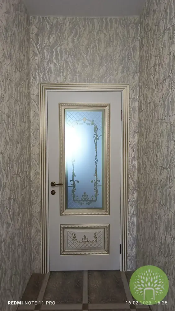 Межкомнатная дверь Дуэт R В3 Эмаль